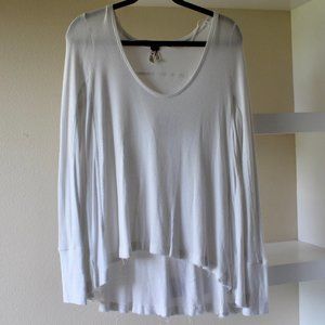 Free People Cream Tunic